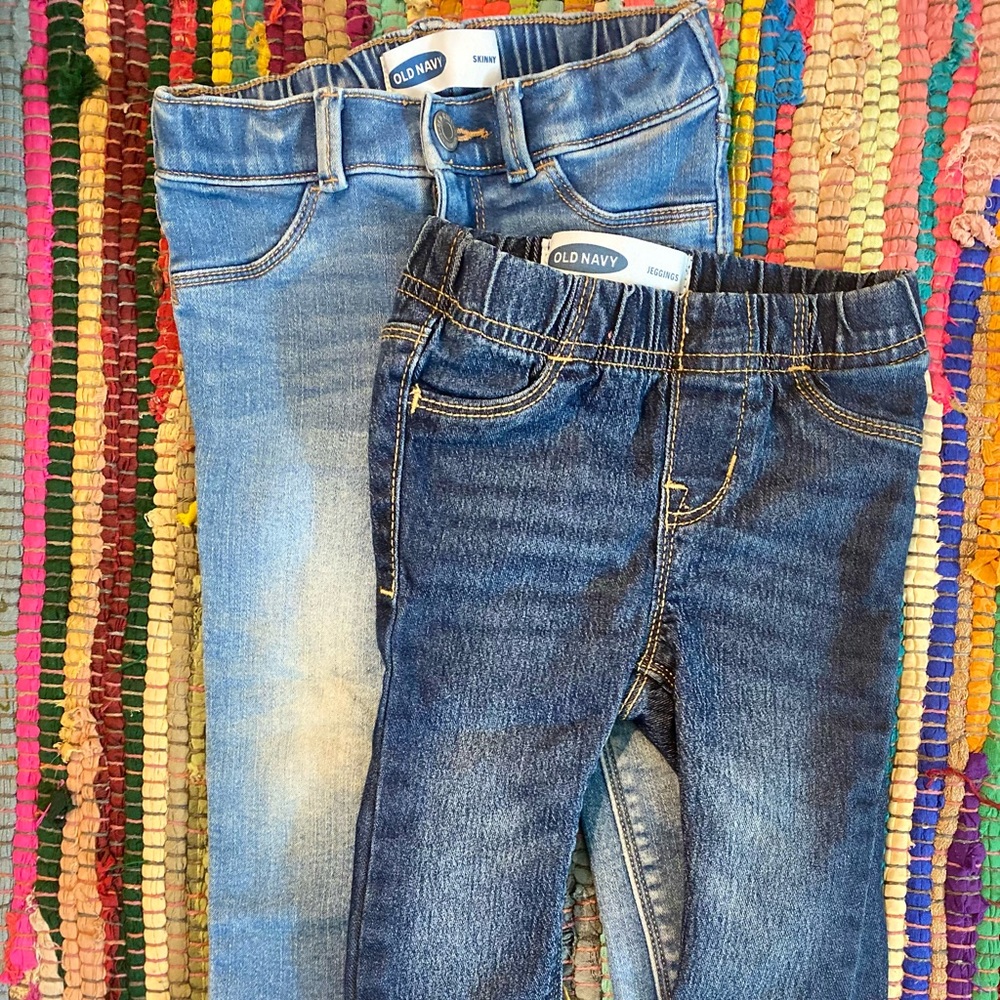 Old Navy Ballerina Jeans and Jeggings 18-24 m